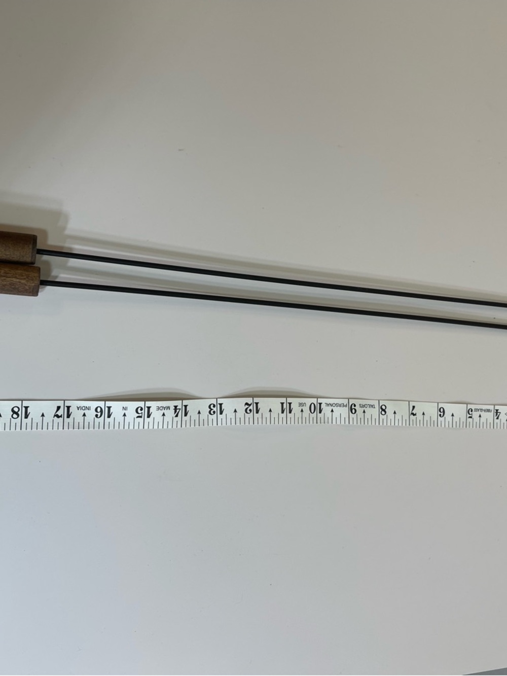 Professional Puppet Arm Control Rods 2 Pieces With Wood Handles - Picture 3 of 3